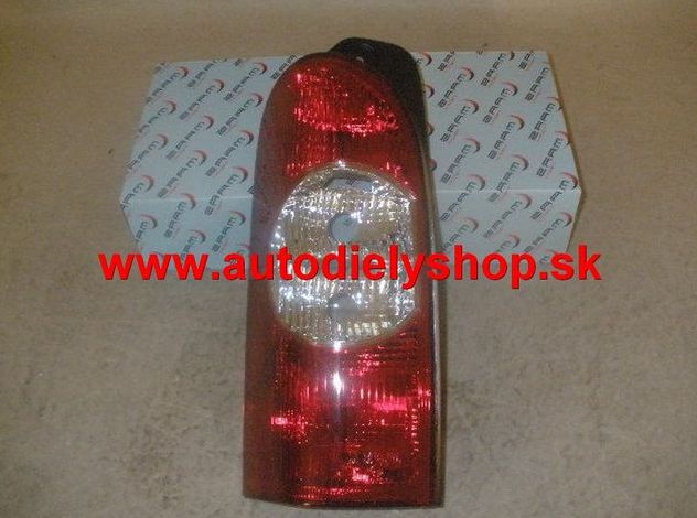 Nissan INTERSTAR 02-07 zadné svetlo ľavé /PRE FURGON/