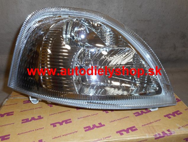 Nissan INTERSTAR 02-07 svetlo H1+H7 pravé