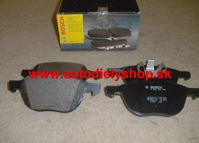  Renault SCENIC II 5/03- predné platničky 136,9mm / BOSCH /