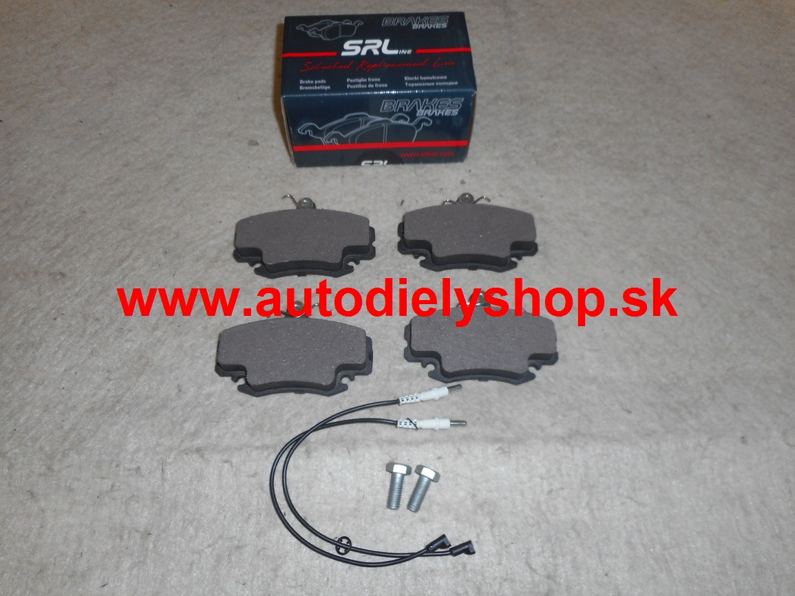 Renault THALIA 8/01- predné platničky Sada / SRL / 100mm