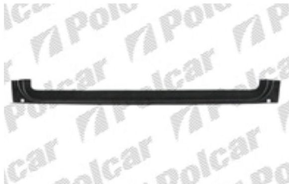 Nissan INTERSTAR 01/07- lem posúvacích dverí dolný pravý /korýtko/