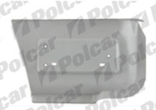 Nissan INTERSTAR 01/07- Lem zadného blatníka ľavý /za dutinou/