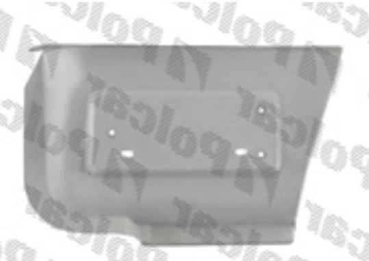 Nissan INTERSTAR 01/07- Lem zadného blatníka pravý /za dutinou/