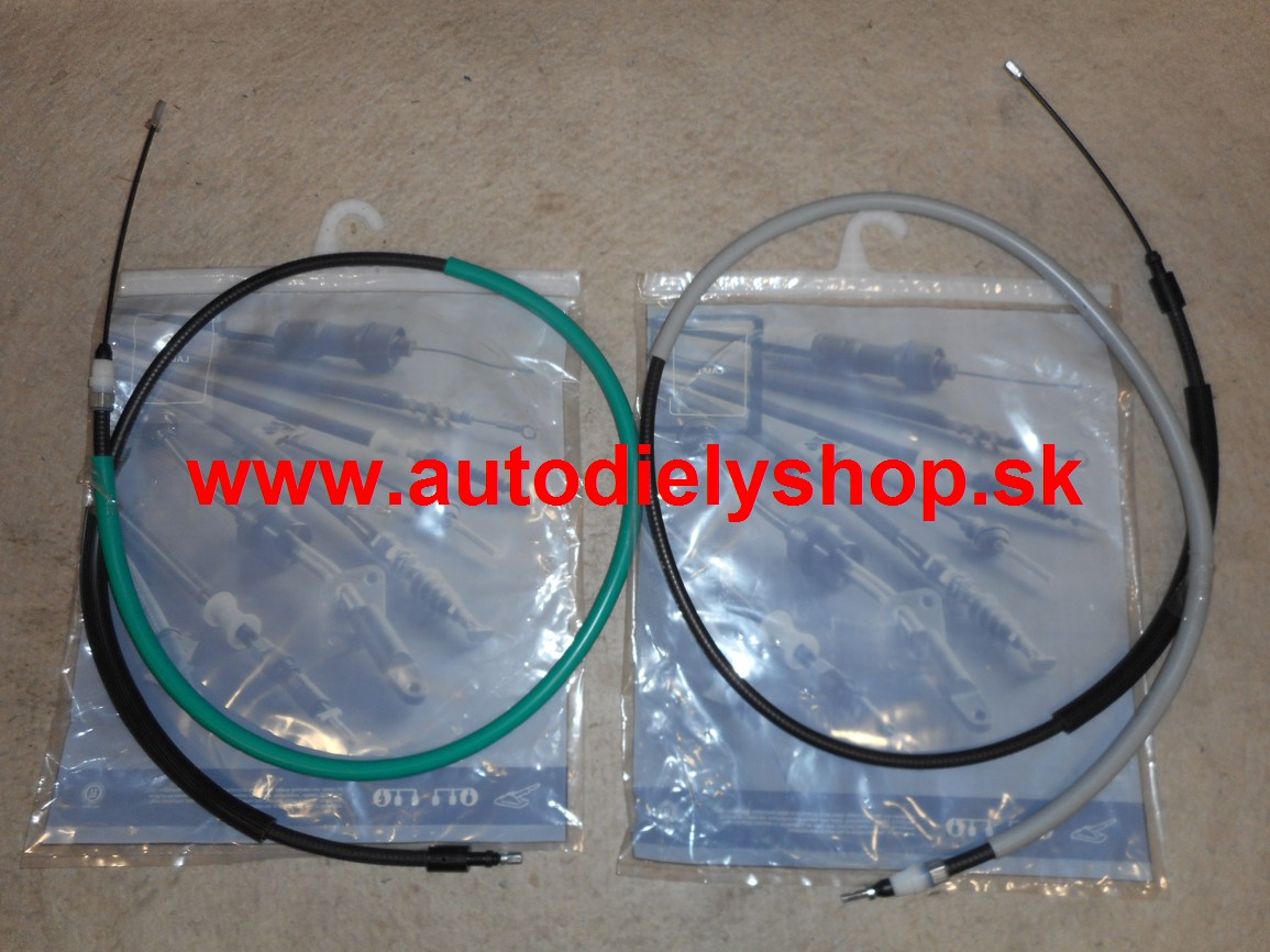 Citroen XSARA PICASSO 1/04-  Lanka parkovacej brzdy sada L+P