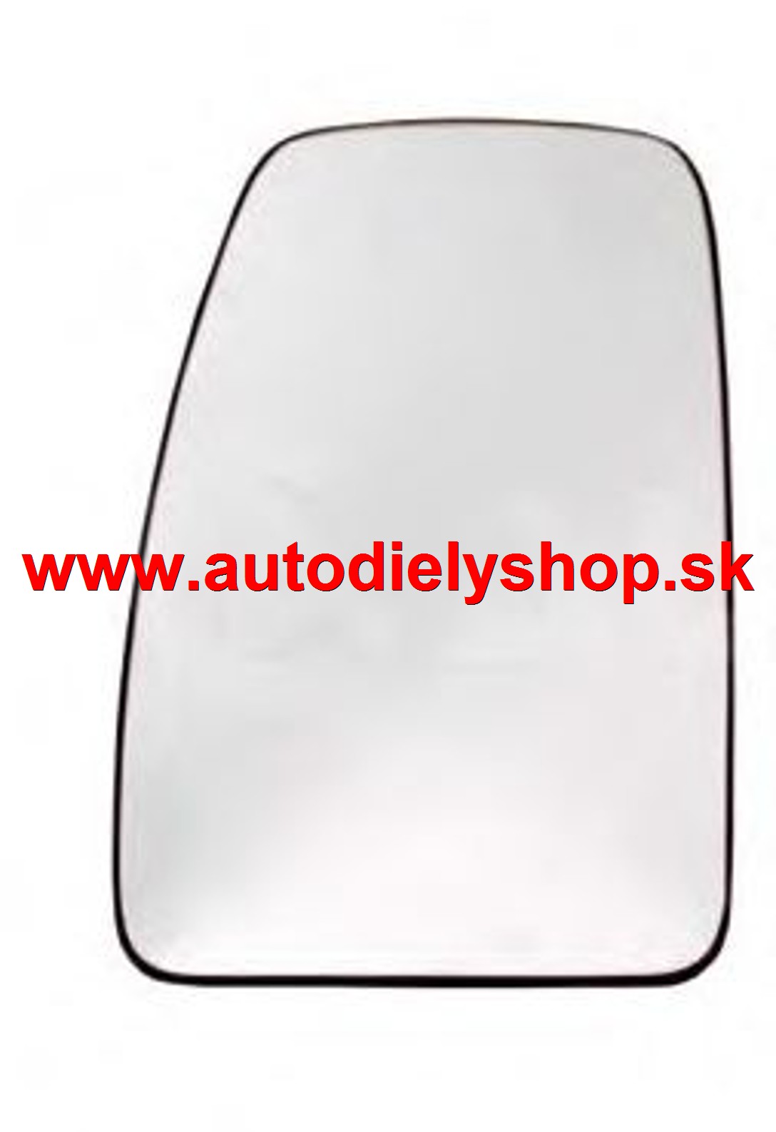 Nissan INTERSTAR 01/07- sklo zrkadla s držiakom ľavé /Veľké horné/