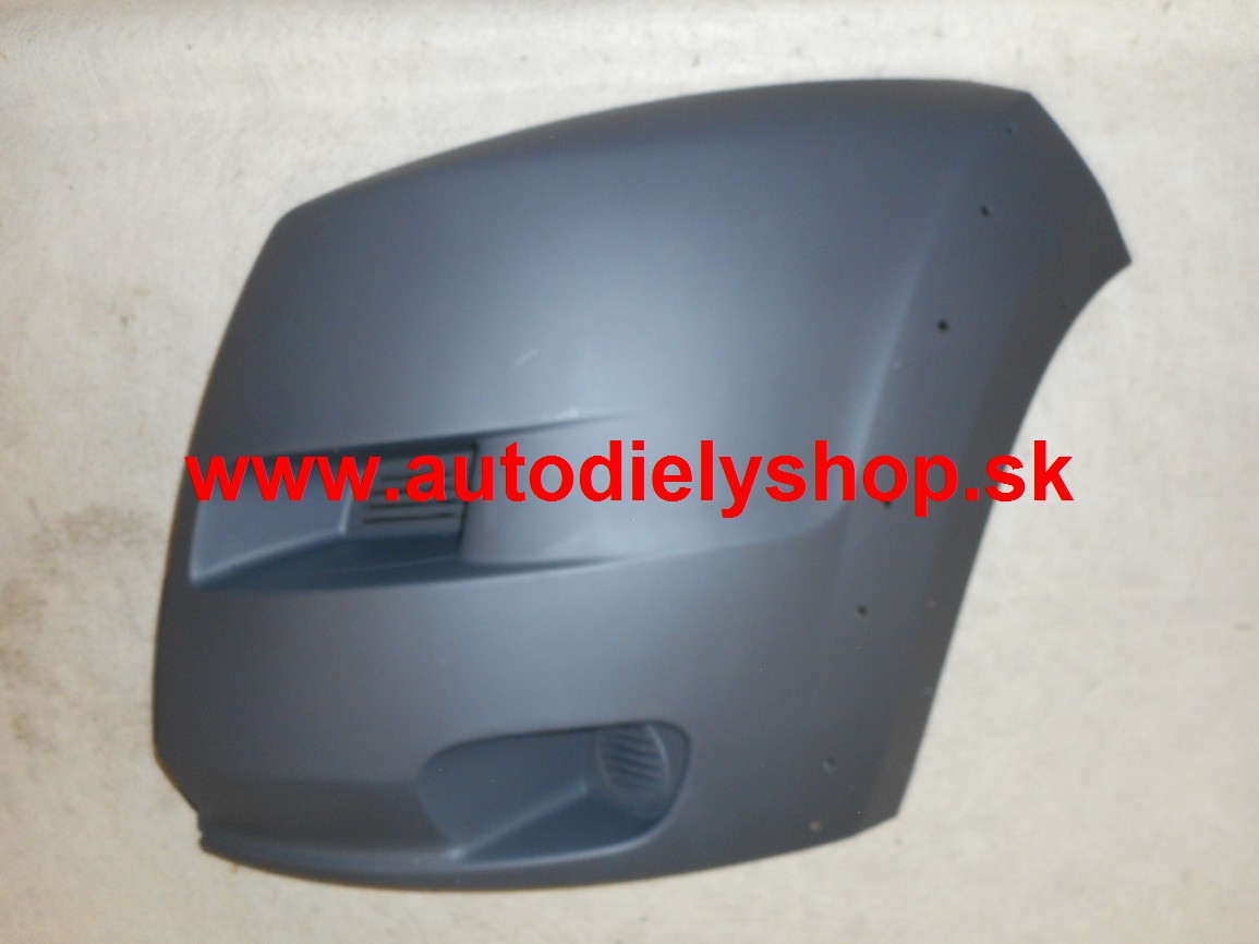 Peugeot Boxer 9/06-2014roh predného nárazníku ľavý s otvorom na hmlovku pre maxi