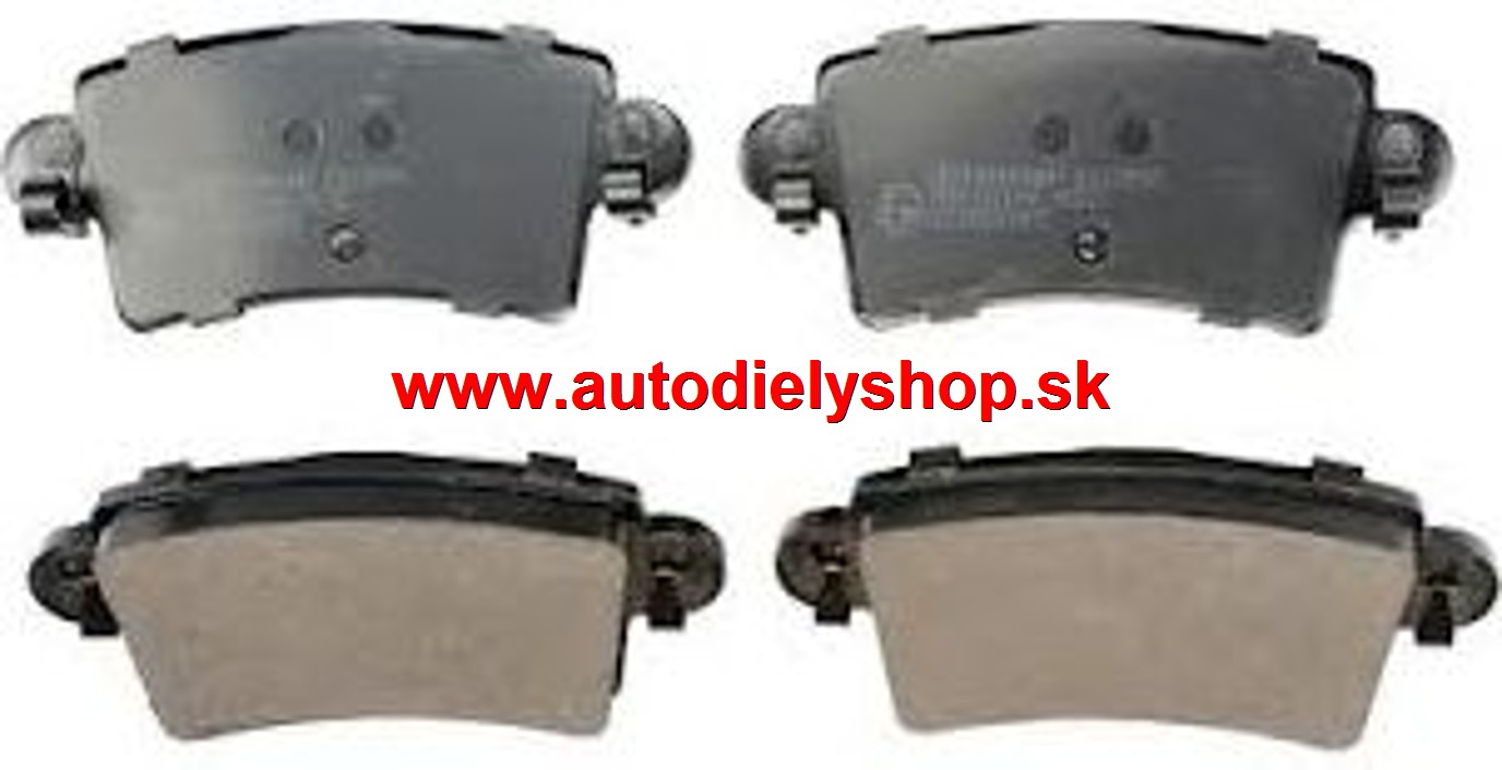 Nissan INTERSTAR 01/07- zadné platničky sada /KAMOKA/