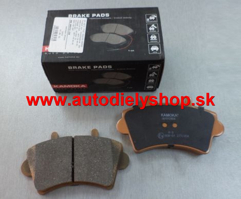 Nissan INTERSTAR 01/07- predné platničky sada /KAMOKA/