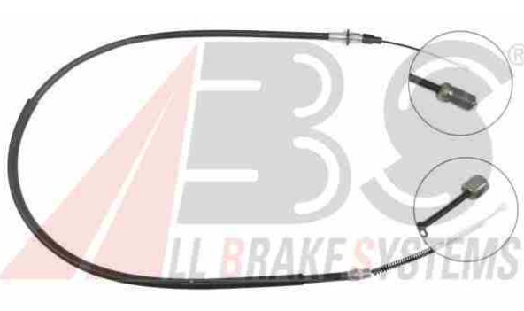 Nissan INTERSTAR 01/07- zadné ťažné lanko parkovacej brzdy /A.B.S/ /pre bubon/