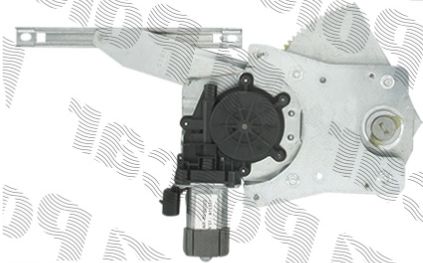 Nissan JUKE 6/2010- el.sťahovanie okna zadný pravý 