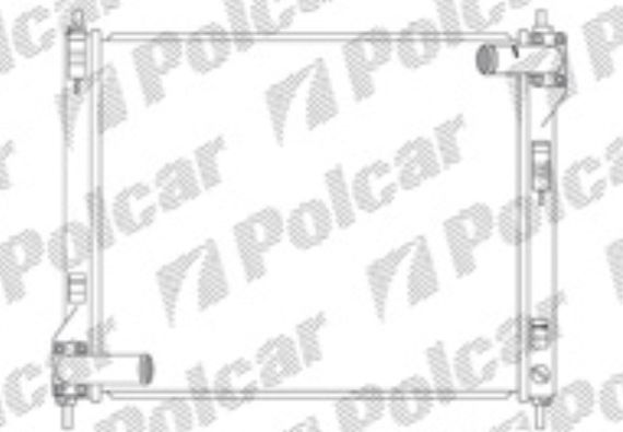 Nissan JUKE 6/2010- chladič vody /1.6 T/