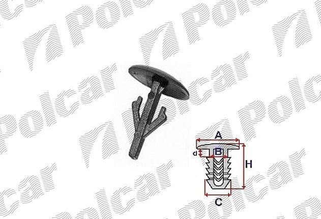MAZDA MPV II 08/99- príchitky tesnenia kapoty a dverí sada 10ks