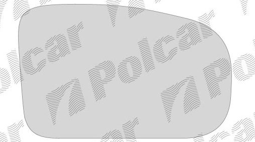 Citroen AX 8/91-98 Sklo vonkajšieho zrkadla pravé 