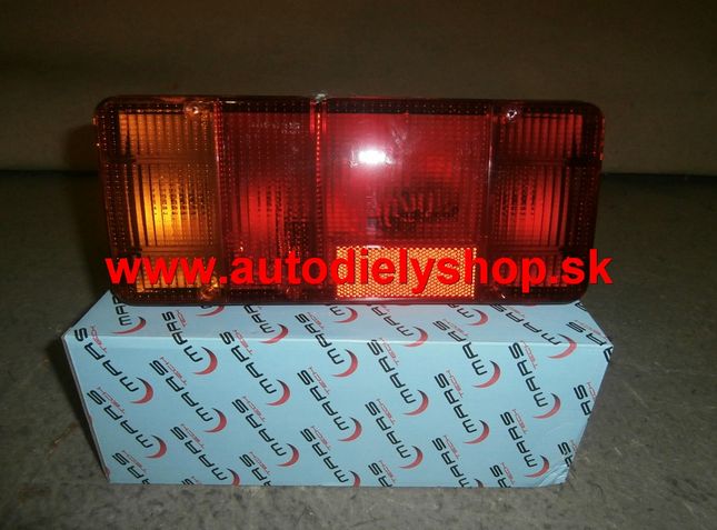 Citroen Jumpy 10/95-2/04 zadné svetlo ľavé /s hmlovým svetlom/ pre skriňu