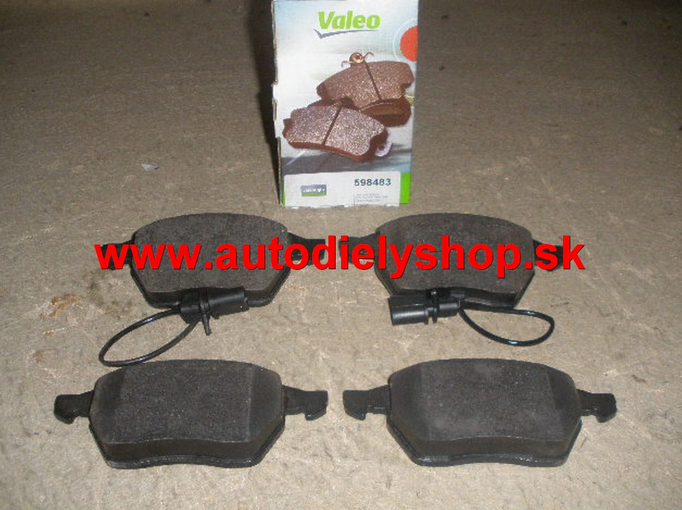 Seat EXEO 12/2008- predné platničky / VALEO /