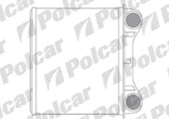 Mercedes "GL" (X164) 9/06-12 radiátor kúrenia 