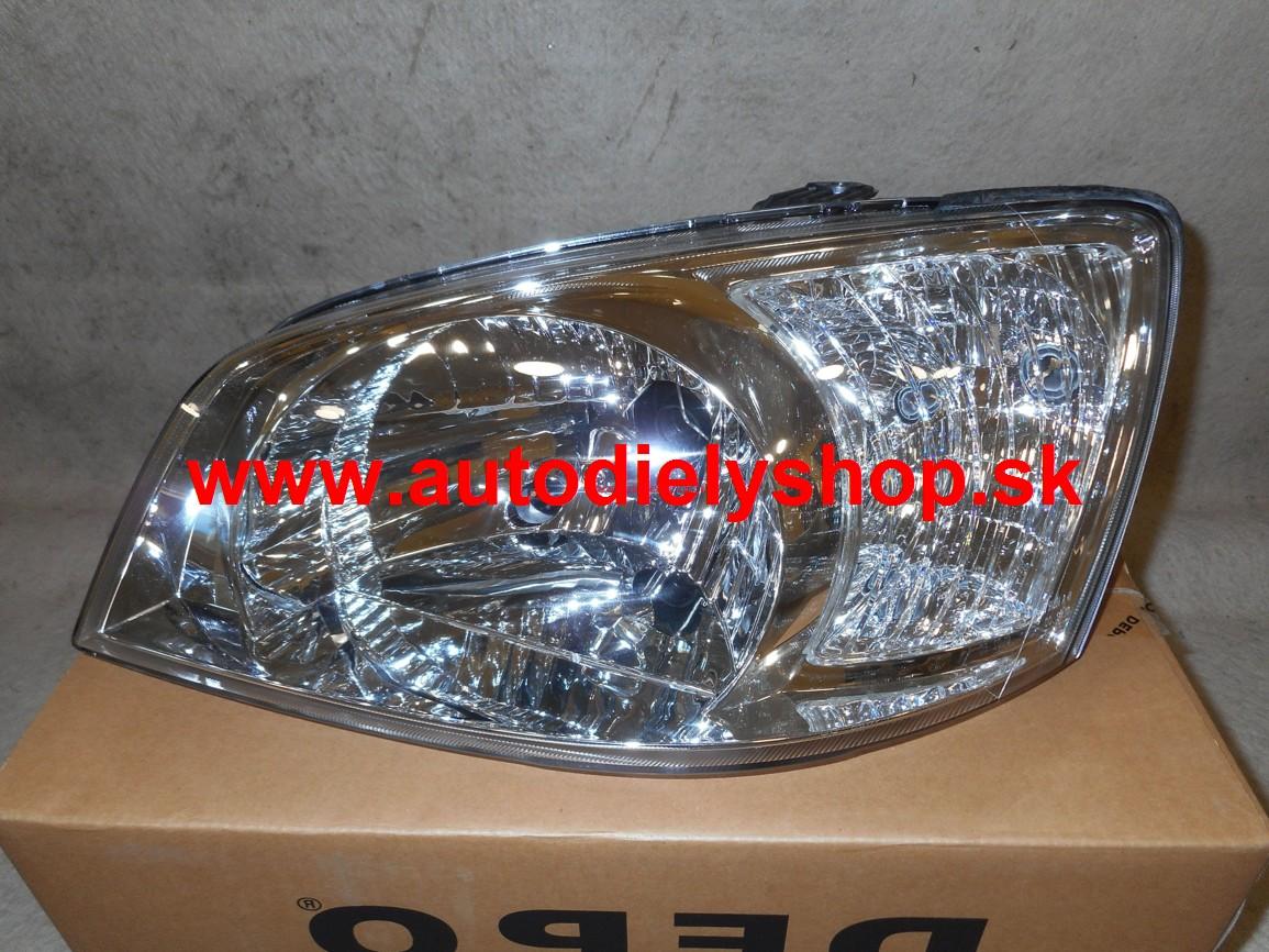 Hyundai GETZ 9/02-7/05 Svetlo predné ľavé H4 manuálne