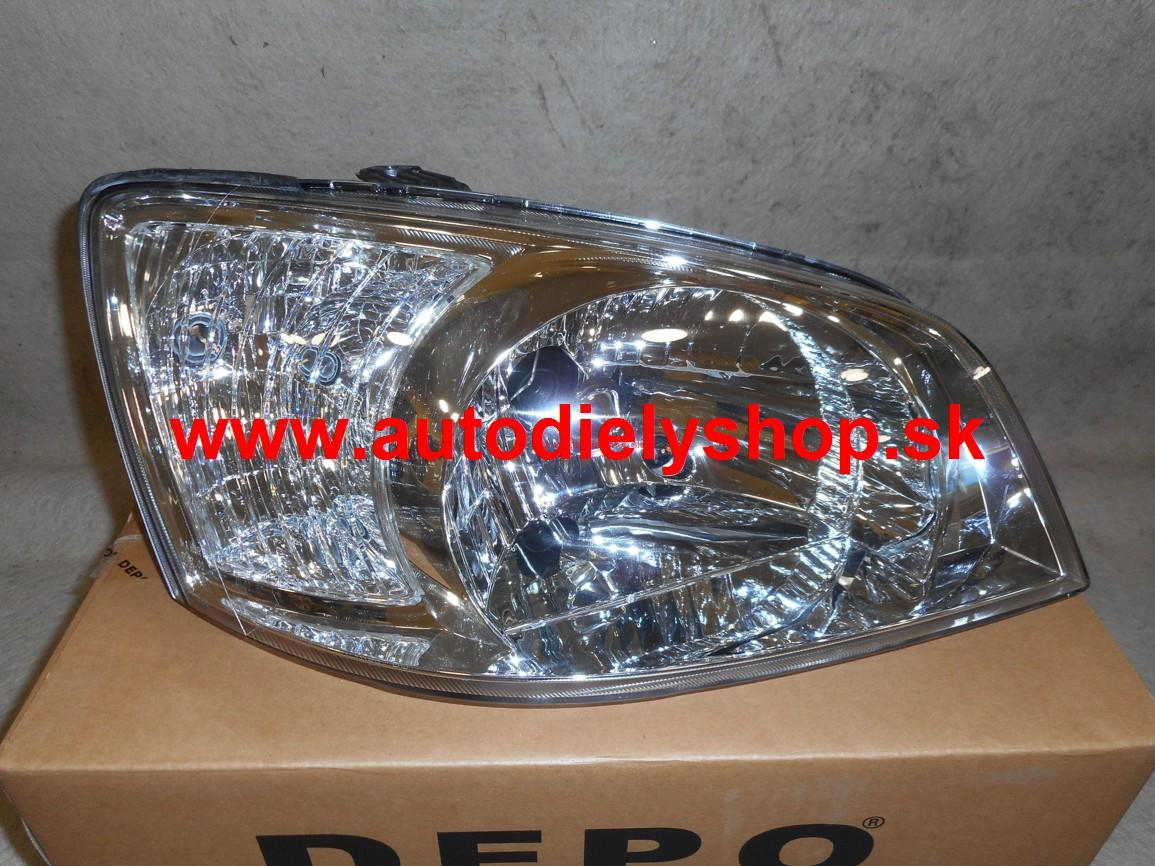  Hyundai GETZ 9/02-7/05 Svetlo predné pravé H4 manuálne