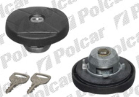 Mercedes W140 "S" 91-9/98 viečko nádrže + 2x kľúč