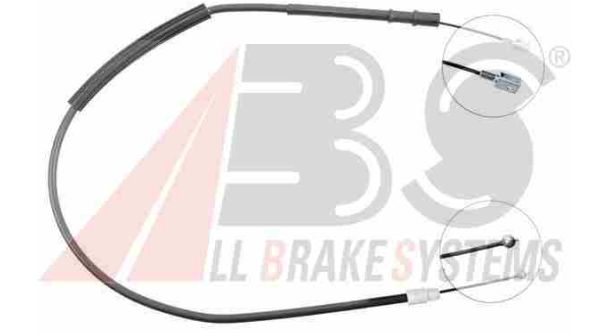 Mercedes VITO, VIANO 7/03- ťažné lanko parkovacej brzdy zadné ľavé /A.B.S/