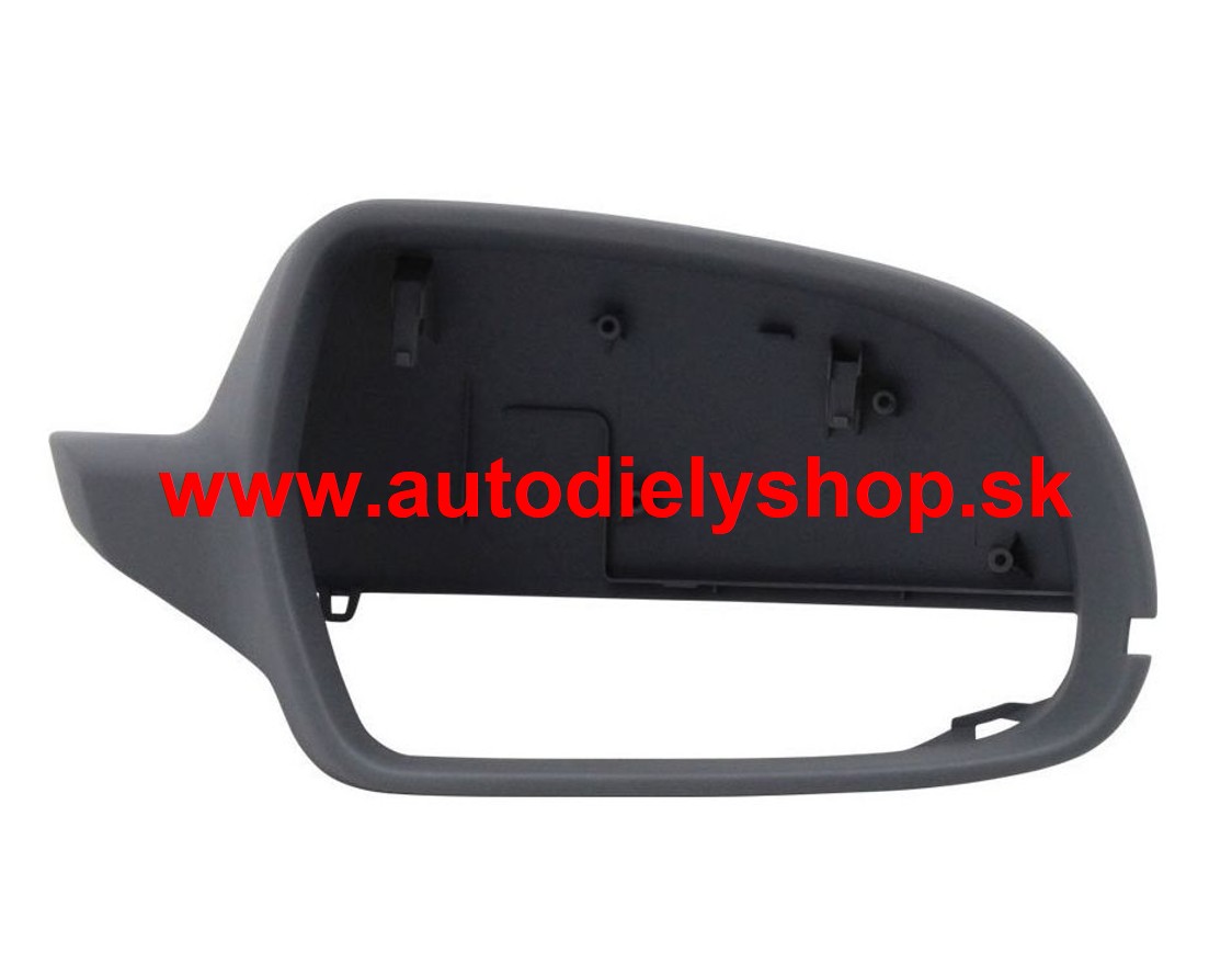 Audi A4 1/2012- kryt spätného zrkadla Pravý / s otvorom na monitorovanie