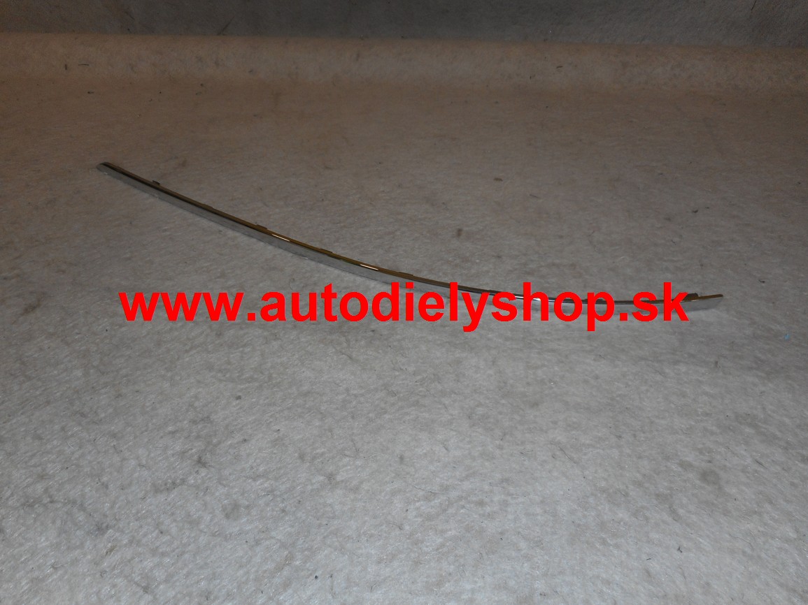 Mercedes W204 "C" 03/2011- Lišta zadného nárazníka ľavá chrómová /SDN/