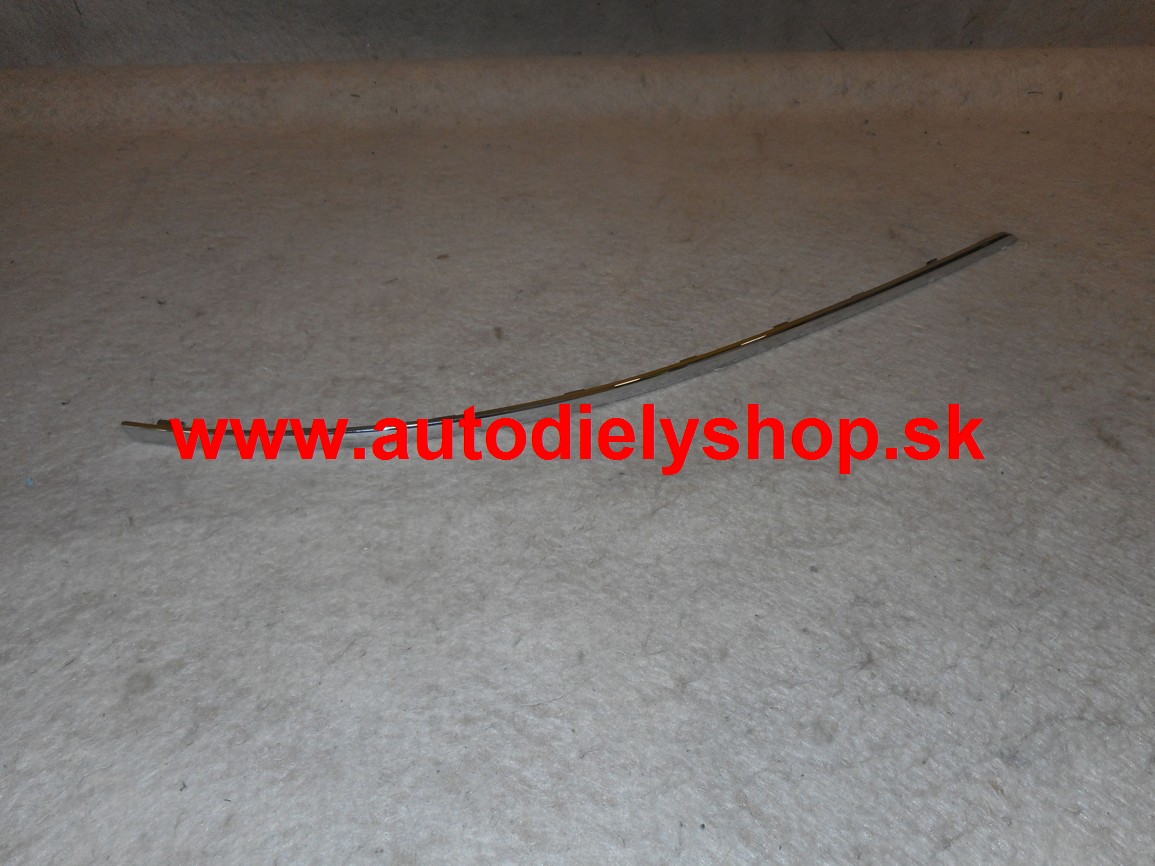 Mercedes W204 "C" 03/2011- Lišta zadného nárazníka pravá chrómová /SDN/