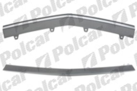 Mercedes W204 "C" 03/2011- Spojler predného nárazníka /PRE AMG/