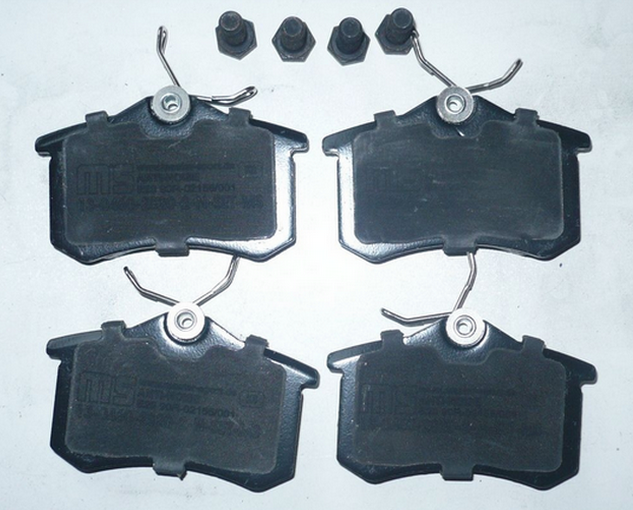 Seat TOLEDO 4/99-11/04 zadné platničky Sada / KAMOKA /