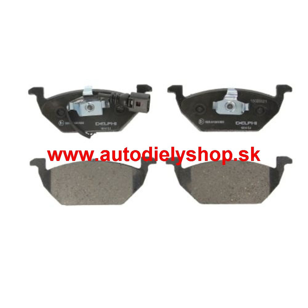 Seat TOLEDO 4/99-11/04 predné platničky Sada / MASTER GERMANY /