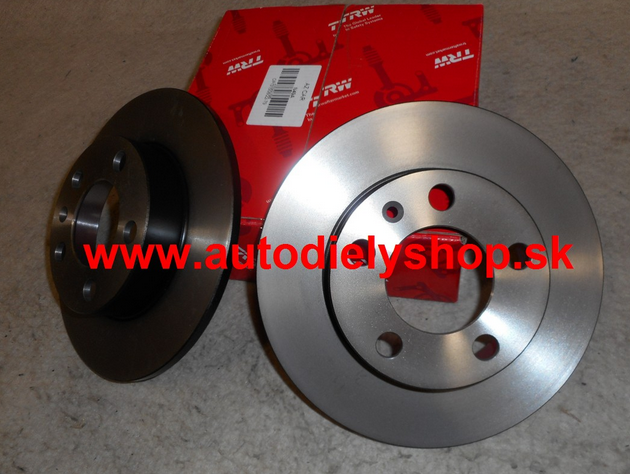 Škoda Fabia 9/99-7/04 zadné kotúče 232mm Sada / TRW /