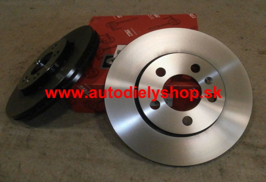 Škoda Fabia 8/04-12/06 predné brzdové kotúče 256mm / TRW /