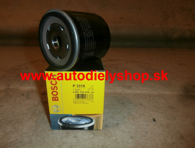 Škoda FELICIA 10/94-12/97 olejový filter 1,6GLX / BOSCH /