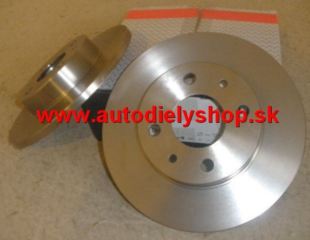 Alfa 145, 146 6/94-00 predné brzdové kotúče 240mm / A.B.S/,plné