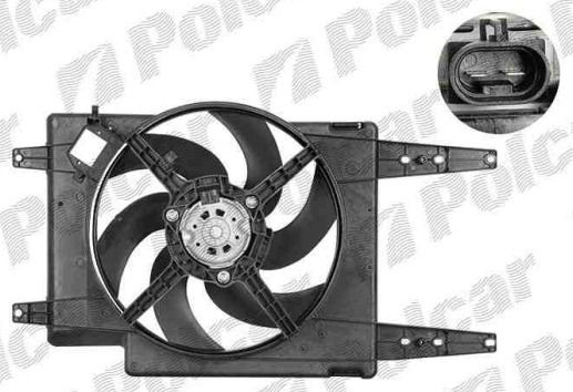 Alfa 166 10/03- ventilátor chladiča /2,0TS-2,5i-3,0i/