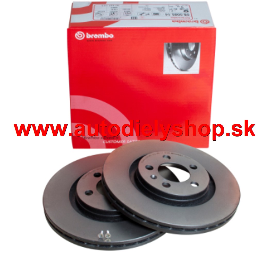 Škoda SUPERB II 3/2008- predné kotúče Sada L+P / BREMBO / 312mm