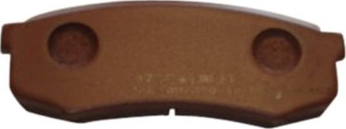 Toyota LANDCRUISER 90 96-02 zadné platničky /JAPANPARTS/