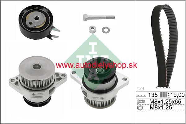 VW POLO 10/94-9/99 rozvodová sada 1,4i / 40-44kw