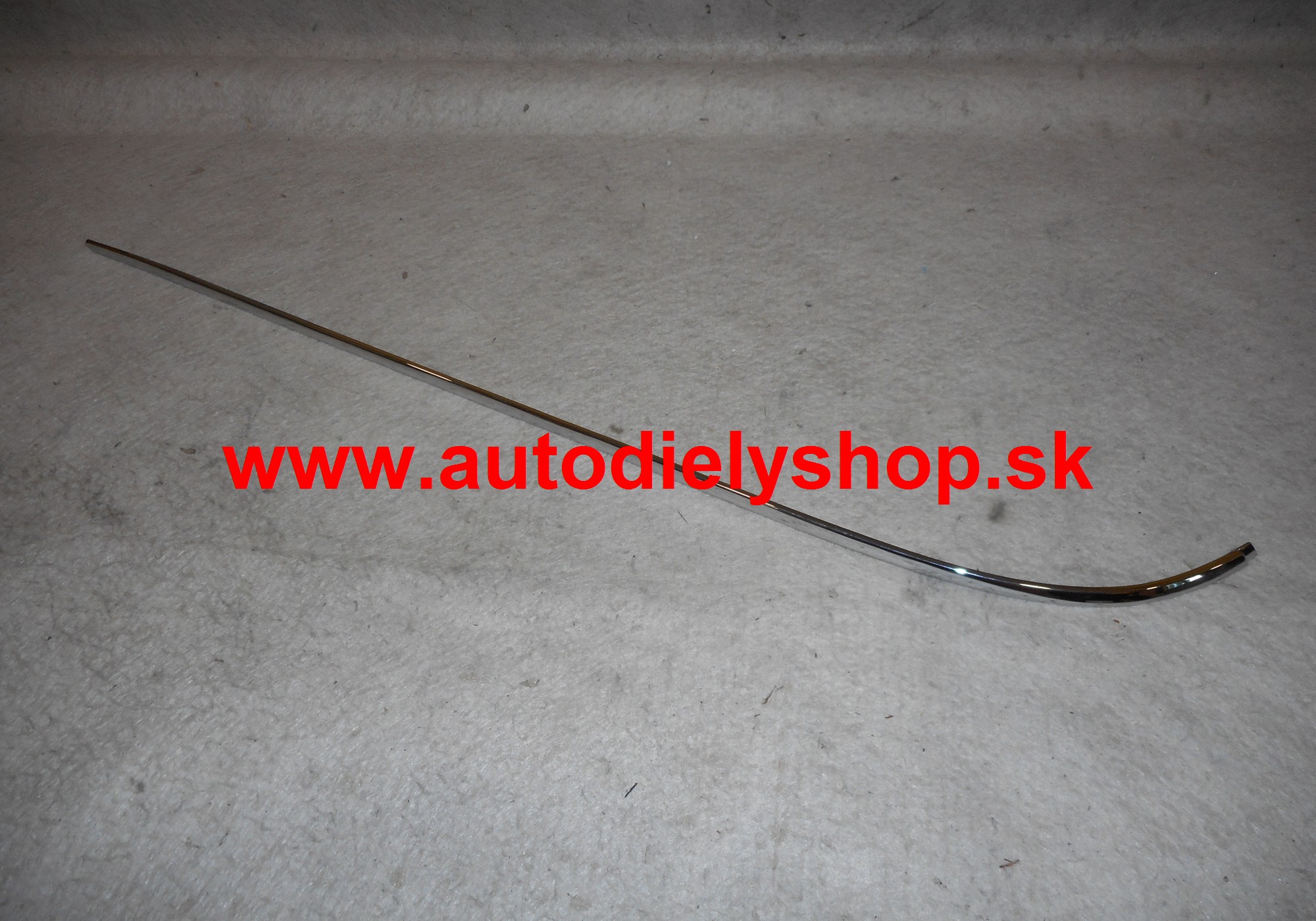 Mercedes W220 "S" 11/98-05 Zadná lišta nárazníku Lavá,chrom/ do r.v 02