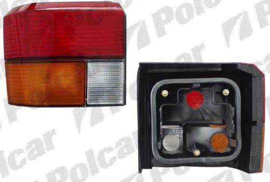 VW Transporter 9/96-02 zadné svetlo Lavé / žltá smerovka