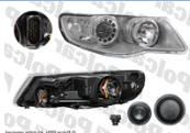 VW TOUAREG 11/02-12/06 predné svetlo H7+H9 Pravé /DEPO/ od 07-