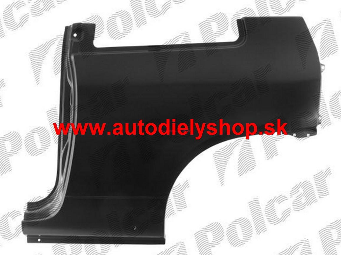 VW LUPO 9/98- zadný blatník Lavý 