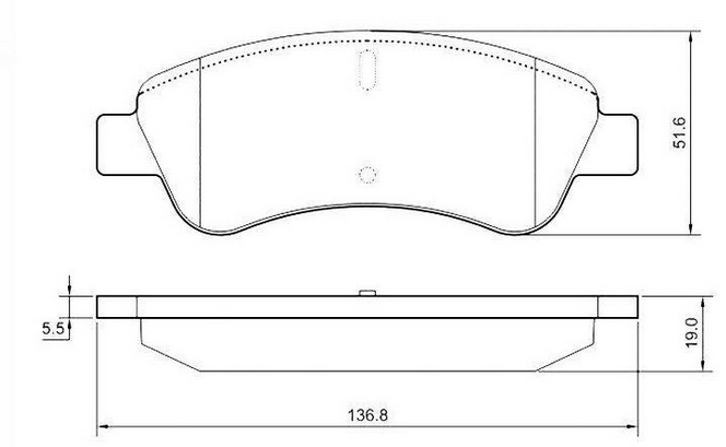 Citroen C-Elysse 2012 predne brzdove platničky