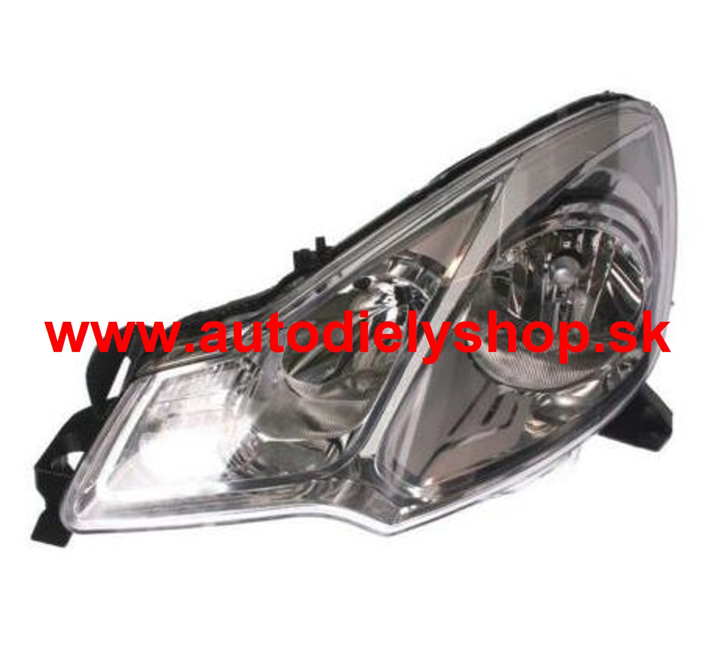 Citroen DS3 11/2009- svetlo H1+H7 ľavé / strieborné