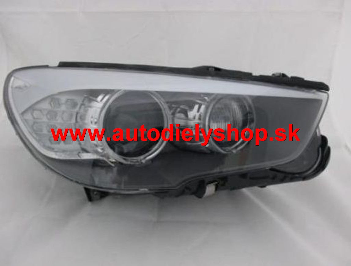 BMW 5 F07 GT 06/09- predné svetlo el.s motorčekom D1S+H7 /HELLA/ pravé 