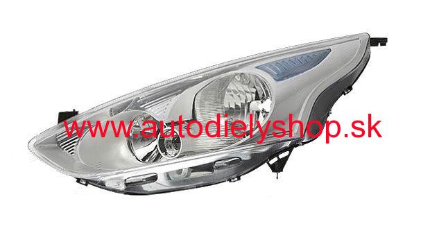 Ford B-MAX 08/12-  predné svetlo H7 + H15 (el. ovládané) ORIGINÁL ľavé