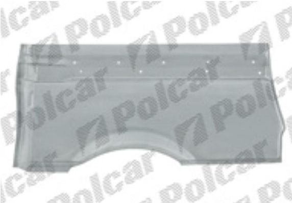 Mercedes VITO, VIANO 10/10- Lem zadného blatníka ľavý /KRÁTKY/