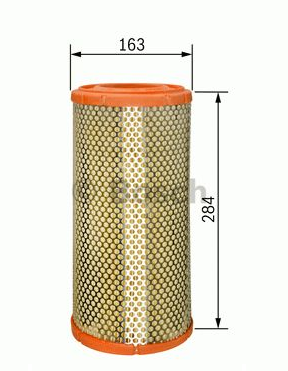 Fiat DUCATO 7/94-12/01-vzduchový filter 
