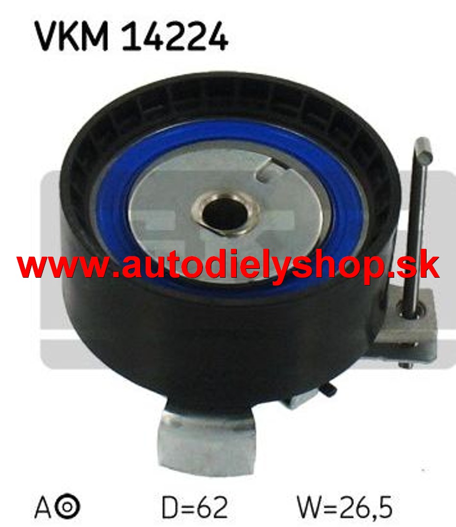 Ford FOCUS C-MAX 2/2007- napínacia kladka ozubeného remeňa /SKF/