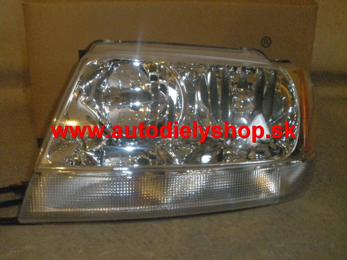  Jeep GRAND CHEROKEE 99-12/04 svetlo HB3A+HB4A ľavé 